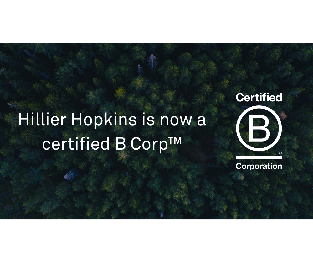 Hillier Hopkins earns B Corp certification — putting purpose at the heart of accountancy
